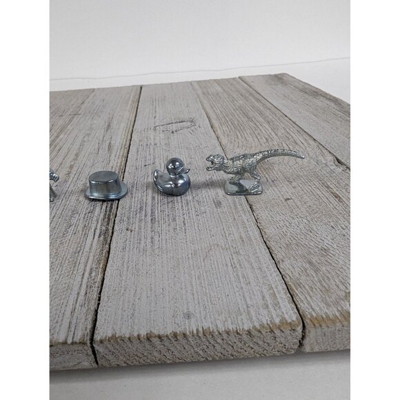 Vintage 2016 Monopoly Edition Game Replacement Tokens Pieces Movers Set of 8 - Picture 4 of 4